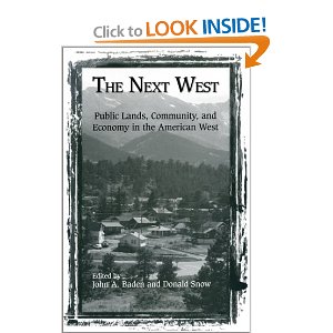  The Next West: Public Lands,Community, and Economy in the American West